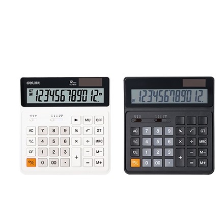 得力1675橫款桌面計算器